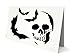 HALLOWEEN DECOR STENCIL (size 5”w x 5”h) Reusable Stencils for Painting - Best Quality Scrapbooking Halloween Idea - Use on Walls, Floors, Fabrics, Glass, Wood, Cards, and More…