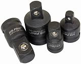 US PRO 4 Piece Impact Adaptor Set 1/4, 3/8, 1/2 Inch Reducers 3504 view 2