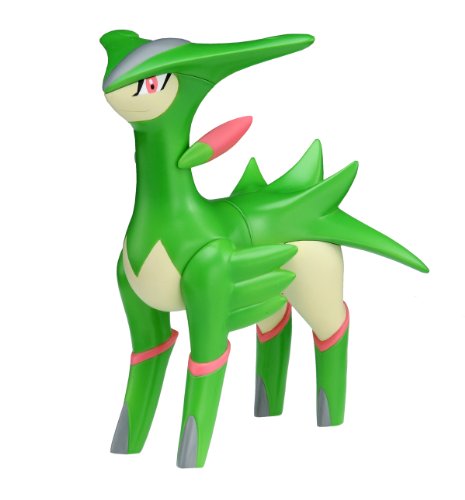Pokemon Black White VIRIZION Soft Vinyl Figure Toy Sofubi BW DX Tomy Musketeers