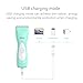 Brillante Baby Hair Clipper, Ultra Quiet & Safe Ceramic Blade, IPX7 Waterproof Professional Infant & Child Hair Cutting Kit, USB Chargeable Electric Cordless Hair Trimmer for Baby Infant Kids Children
