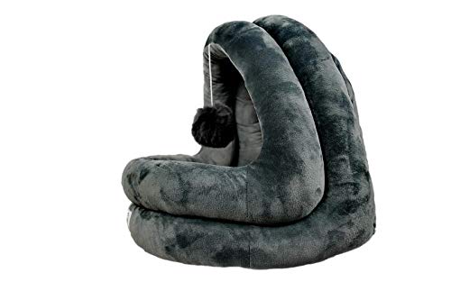 image for Infinite Luxury Super Comfortable and Luxurious Cat Bed | (Small, Grey