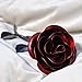 Personalized Gift Hand-Forged Wrought Iron Red Metal Rose - Valentine's Day Gift