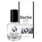 Seche Vite Dry Fast Top Nail Coat, Clear - .5 oz. oz