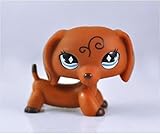 Great gifts store littlest pet shop Pet Dachshund Dog Collection Child Girl Boy Figure Toy Loose Cute by new brand