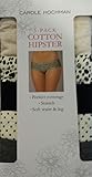 Carole Hochman Ladies’ 5-pack Hipster Panty (Medium, Grey)