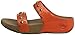 FitFlop Women's Biker Chic Slide Dress Sandal, Flame, 6 M US