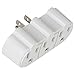 Westinghouse Triple Grounded Outlet Adapter, Three Way Splitter