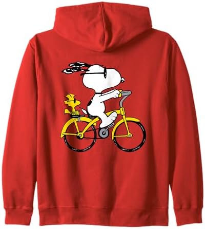 Amazon.com: Peanuts Woodstock Zip Hoodie : Clothing, Shoes & Jewelry