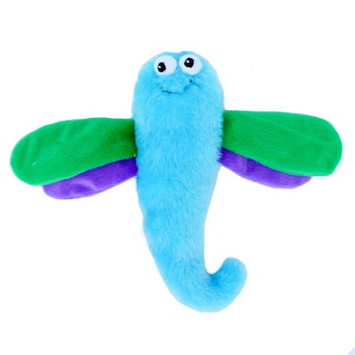 ZippyPaws - Crinkles, Squeaky Plush Dog Toy - Dragonfly