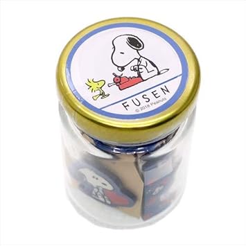 Amazon スヌーピー 付箋 瓶入り ふせんセット ハート ピーナッツ 付箋 文房具 オフィス用品