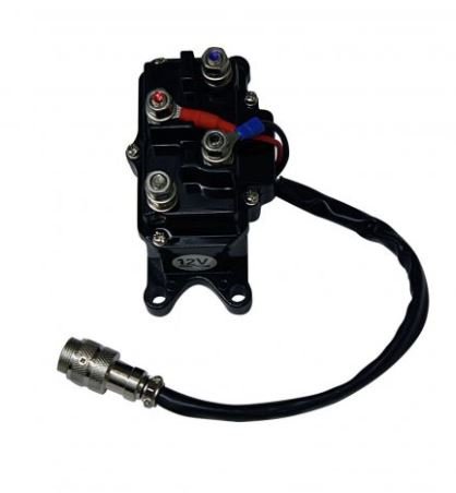 SuperATV 3500 lb. Black Ops ATV / UTV Winch with 50 ft. Synthetic Rope - Wireless Remote and Aluminum Hawse Fairlead Included - Thumbnail 7