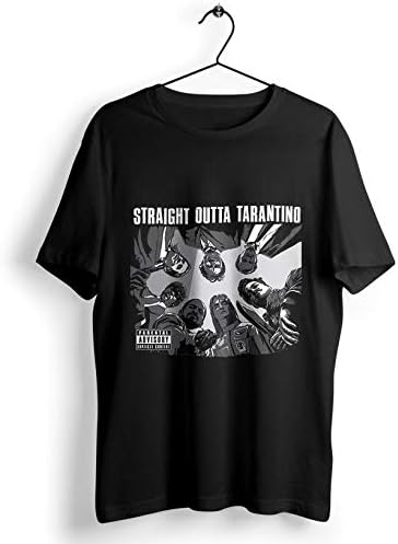 Fully Filmy Straight Outta Tarantino Round Neck Cotton Unisex T-Shirt