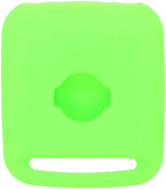 BROVACS Silicone Cover Protector Case Holder Skin Jacket Compatible with NISSAN 2 Button Remote Key Fob CV9502 Light Green - Image 3