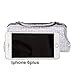 ECOSUSI Ladies Clutches Purses Crystal Rhinestone Party Evening Bags Silver
