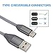 USB C Cable 6.6FT 2 Pack, Type C to USB A 2.0 Cord Charger Nylon Braided Charging Cords USB-C Cables fit Samsung Galaxy S8 S9 Plus Note 8 9 LG G5 G6 V20 V30 Moto Z Z2 Google Pixel 2 XL Nintendo Switch