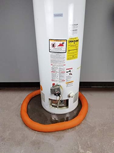 thumbnail image 2 of Quick Dam Water Activated Flood Barriers - 10 Pack With Orange Bucket For Home & Garage Protection 2 of 10