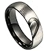 Aienid Wedding Rings Yellow Gold for Couple 925 Silver Rings for Men 5MM Necklace