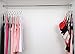 MerceHygea Tank Tops Hanger Metal Folding Space Saving Hanger Closet Organizer for Tank Tops, Cami, Bras, Bathing Suits, Belts, Ties