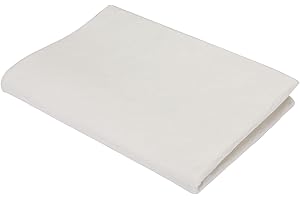 MEGREZ Chinese Calligraphy Drawing Felt Mat, Sumi Xuan Paper Painting Felt Desk Pad for Chinese Calligraphy Writing Japanese Drawing, White, 27.5 x 39.4 inch (70 x 100cm)