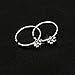 Zhiwen Small Flower Crystal Nose Ring Crystal Nose Ring Sparkly Jewelry Accessories