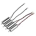 Aukwing 4pcs original Anti-clockwise and Clockwise motor for Syma X56 X56W RC Drone