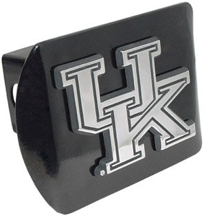 AMG Kentucky Wildcats (Black) Metal Hitch Cover