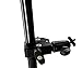 iShot Pro Heavy Duty Bike Pipe Bar Pole Super Clamp Mount All Metal 360° Swivel Ball 1/4 20 Threaded for Cameras, Speakers, GoPro, iPhone Mounts, iPad Mounts, GPS Units, Flash, LED Lighting and More