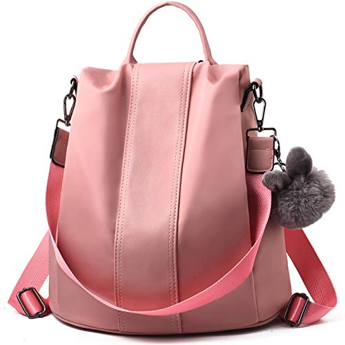 Charmore Women Backpack Purse Waterproof Nylon Schoolbags Anti-theft Rucksack Shoulder Bags