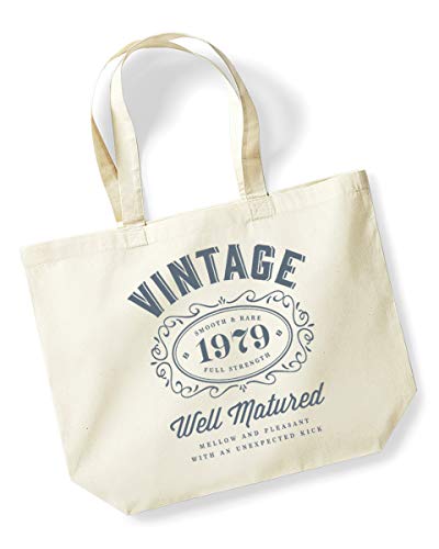 40th Birthday, 1979 Keepsake, Funny Gift, Gifts For Women, Novelty Gift, Ladies Gifts, Female Birthday Gift, Looking Good Gift, Ladies, Shopping Bag, Present, Tote Bag, Gift Idea