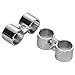 Akro-Mils AKRO-MILS AWCLAMP2PK - Post Clamp for Chrome Wire Shelf System - Pack of 2(Pack of 2)