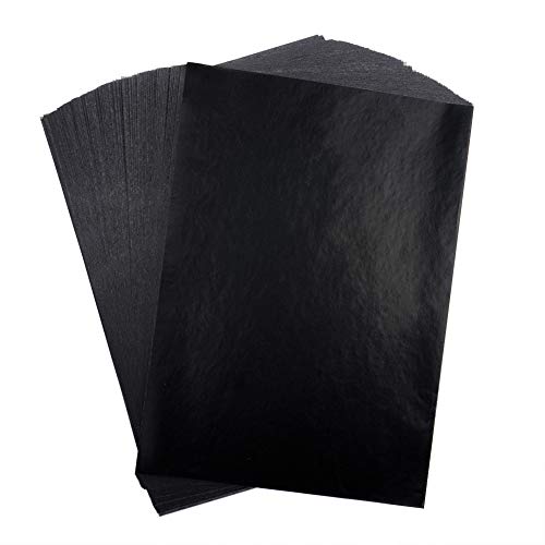 Carbon Copying Paper Transfer Tracing Black Graphite Paper 200 Sheets