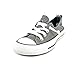 Converse Womens Chuck Taylor All Star Shoreline Low Charcoal Sneaker - 7