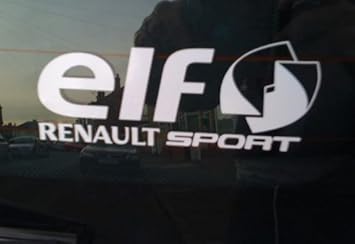 Наклейка elf renault