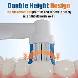 8 Pcs Replacement Toothbrush Heads Compatible with