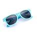 SCLM Wayfarer 80's Style Sunglasses 10 Bulk Pack Lot Neon Color Party Glasses