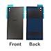 Titanium Battery Door Back Rear Cover Glass Replacement For Sony Xperia Z5 E6603 E6683 E6653 E6633 w DIYFUN Portable Cell Phone Holder USA Seller