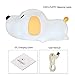 Silicone LED Papa Puppy Night Light Touch Sensor Switching Night Lamp, Transform Between Warm White 2700K and White 6500K, Safe SIL+ABS, Sleep Timer Setting for Kids Babies Bedside and Nursery