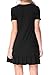 Beautife Womens Casual Tunic Dresses Summer Round Neck Short Mini Dress Pockets