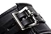 Strict Leather Padded Leather Locking Posture Collar
