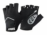 Gel Hawk Weightlifting Project Road Racer Gel Fingerless Gloves