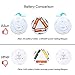 Ailun Motion Closet Light Sensor Light Lamp 3Pack Cordless LED Night Light for Hallway Kitchen Bathroom Bedroom Stairs Safe Lights Daylight White Battery Not Included