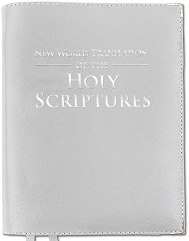 Cover for New World Translation (large print edition) - Bible Grey Leatherette - no zipper - with fo