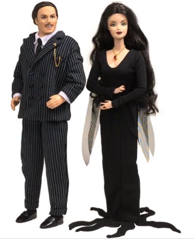 Barbie Collectables The Addams Family Barbie & Ken Set