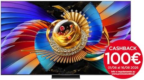 65Q7D Pro – Smart TV SQD‑Mini LED 4K HDR10+ da 65", 2.000nit