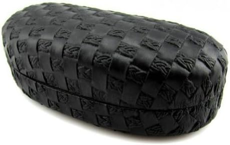 AYYgift Designer Sunglasses Case Box Pouch Cleaning Cloth (Sunglass case, Scase#B-Black)
