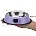 Ureverbasic Cat Bowls Pet Bowl Stainless Steel Cat Food Water Bowl with Rubber Base Small Pet Bowl Cat Feeding Bowls Set of 2