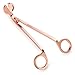Onlywax Candle Accessory Gift With Wick Trimmer, Wick Dipper & Bell Snuffer (Rose Gold)