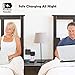 European Travel Plug Adapter, TESSAN Europe Power Adaptor Multi Outlet Extender with 2 USB Phone Wall Charger for USA to Euro EU Italy Spain Greece France Germany (Type C)