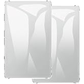 UOGNADGD 2-Pack TPU Case for Xteink X4 - Clear | 4.3" Soft Flexible Gel Cover, Shockproof Anti-Scratch Protective Phone Bumper