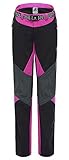 ChezMax Outdoor Women Waterproof Windproof Mountain Fleece Soft Shell Ski Pant